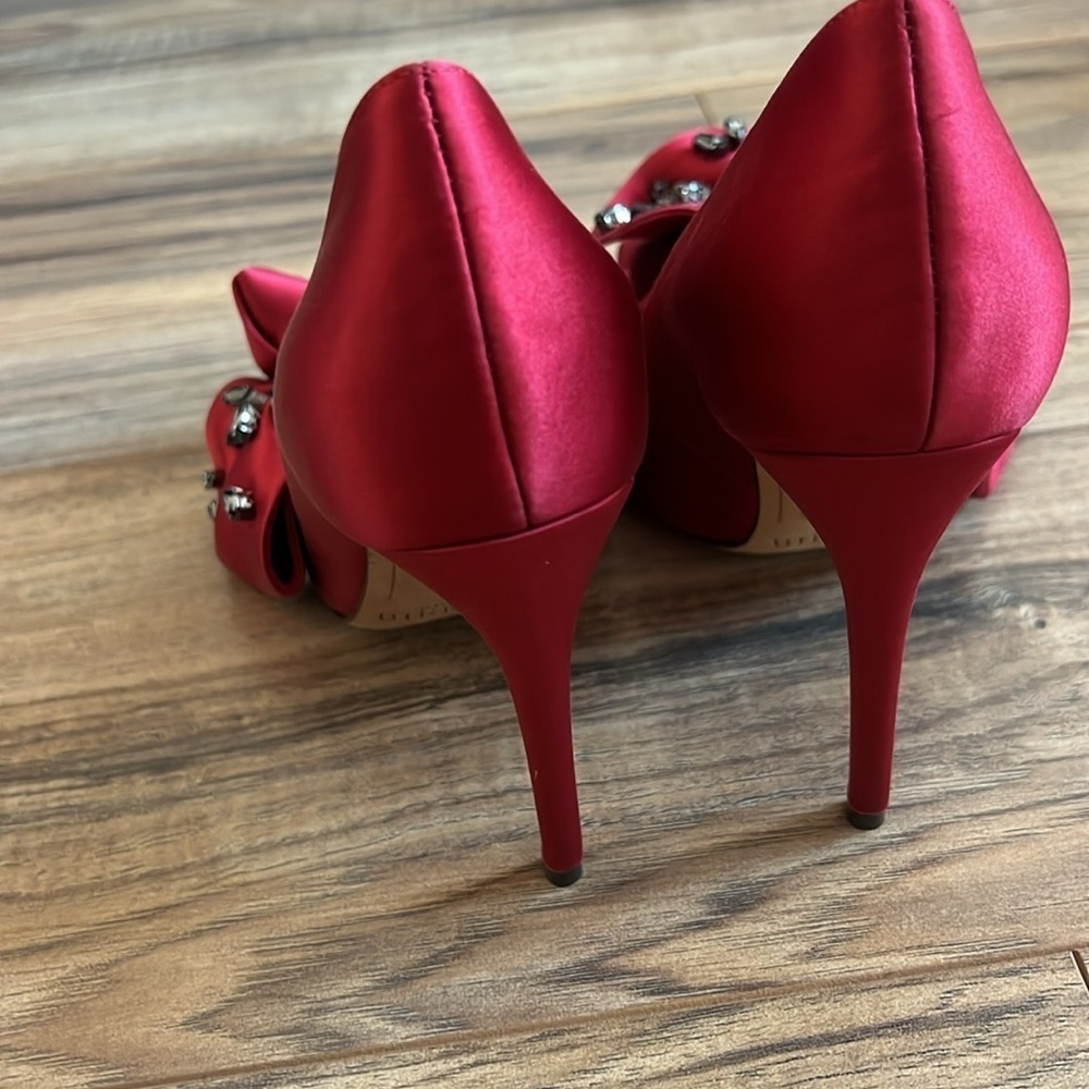 Alexandre Birman Burgundy Pointed Toe Heels Size 36 - Picture 7 of 8